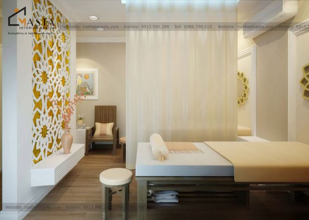 Có thể dùng các vách ngăn với các họa tiết hay thiết kế độc đáo để tăng sự mới lạ